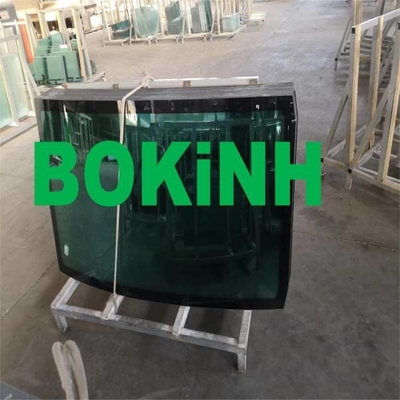 Fabricante reto de vidro da posição NO.2 do lado esquerdo de Cab Window Tempered da máquina escavadora de AT154425 HITACHI melhor
