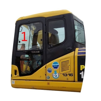 A posição lateral esquerda de vidro do táxi de Daewoo KOMATSU inclina NO.1 5mm grossos