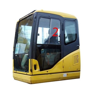 Posição lateral de dobra NO.2 reto de Cab Glass Left da máquina escavadora resistente de KOMATSU