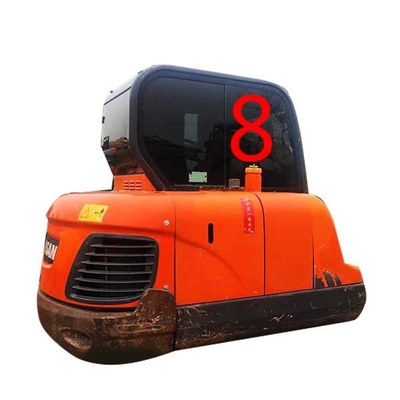 Cabine de máquina de vidro grossa direita da construção do lado 5mm DOOSAN