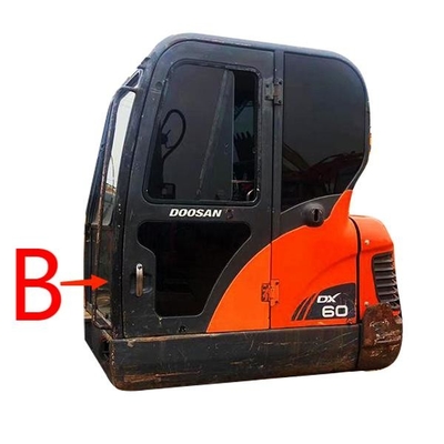 Para-brisa de Front Down Position B do vidro de DX70 DH130 DH170 DOOSAN