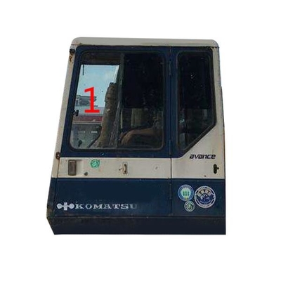 Máquina escavadora esquerda de vidro Door Window Replacement do táxi de alto impacto de KOMATSU da força
