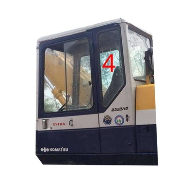 Posição No.4 do verso da porta esquerda dos escavadores de Cab Glass For da máquina escavadora de KOMATSU