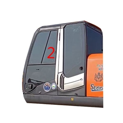 Máquina escavadora reta Glass Replacement da porta esquerda da posição 4mm densamente