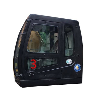 Posição moderada de vidro NO.3 da porta esquerda de Cab Windshield Window da máquina escavadora mais baixa