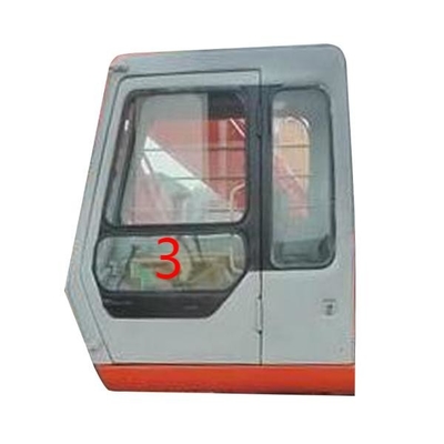 máquina escavadora Cab Glass de 5mm Mini Digger Glass Replacement HITACHI