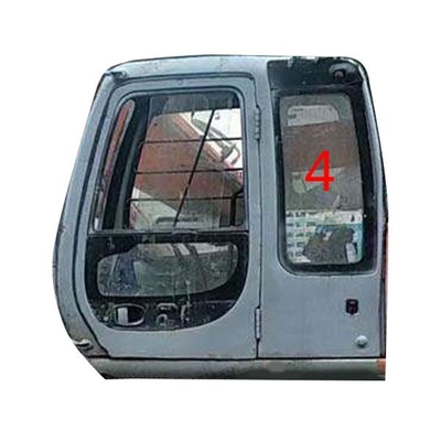 Posição traseira NO.4 da porta de esquerda da substituição de Tempered Glass Window da máquina escavadora