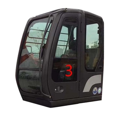 Mais baixa posição de dobra NO.3 da porta resistente de Glass Tempered Left da máquina escavadora de HITACHI