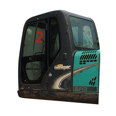 A máquina escavadora Door Window Replacement de SK230-6 SK-6 SK-8 saiu do para-brisa lateral reto da posição NO.2