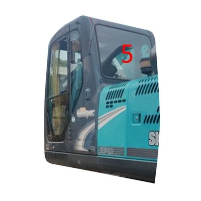O para-brisa da posição NO.5 do verso de Glass Left Door da máquina escavadora de SK-6 SK-8 SK230-6 KOBELCO moderou o vidro