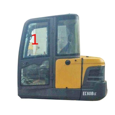 Dobra lateral esquerda de vidro da posição NO.1 do para-brisa de EC60 VOLVO resistente