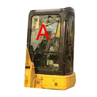 Do táxi grosso de KOMATSU da máquina escavadora de PC55MR PC55 5MM para-brisa moderado de vidro Front Glass