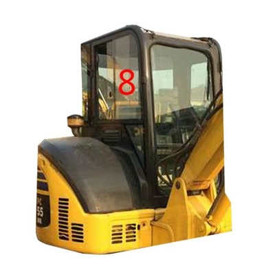 Posição lateral No.8 de Window Replacement Right da máquina escavadora de KOMATSU PC55MR do PONTO