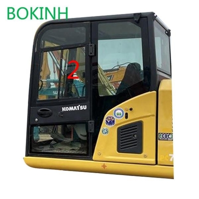 PC60-8 PC70-8 deixou a substituição moderada KOMATSU do para-brisa de Cab Glass For da máquina escavadora