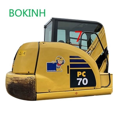 Posição lateral No.7 de Window Replacement Right da máquina escavadora de PC60-8 PC70-8 KOMATSU vidro grande