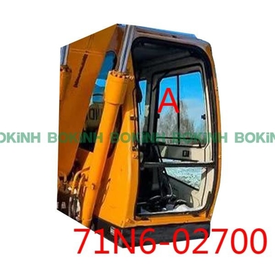 máquina escavadora larga Cab Upper Position A de 71N6-02700 HYUNDAI Front Glass 797mm