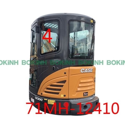 A posição NO.4 da parte traseira de 71MH-12410 Hyundai Front Glass Window Left Door moderou o vidro