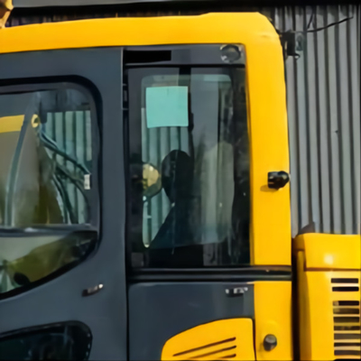a máquina escavadora Cab Tempered Glass de 22B-54-28341 KOMATSU saiu porta da posição traseira NO.4