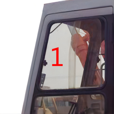 4457173 a máquina escavadora Glass Cab Window de HITACHI que saiu da posição lateral inclinada NO.1 moderaram o vidro