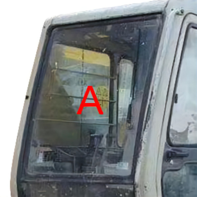 Substituição de vidro de Front Up KATO Glass Excavator Mini Digger