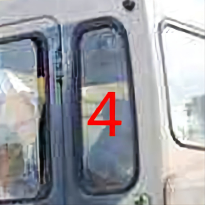 A máquina escavadora branca Door Window Replacement saiu porta da posição traseira NO.4