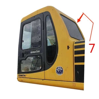 Máquina escavadora moderada Windshield de Mini Digger Glass Replacement Right Side