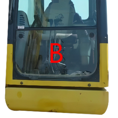 A substituição de Front Down Komatsu Excavator Glass moderou Digger Glass