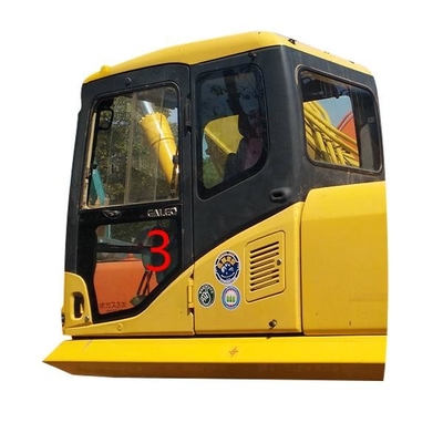 Posição NO.3 Digger Window Replacement da porta de esquerda do vidro do táxi do OEM KOMATSU mais baixa