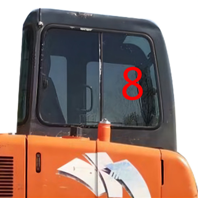 Cabine de máquina lateral direita de Cab Glass Construction da máquina escavadora