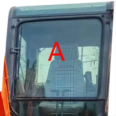 Para-brisa de Cab Glass Front Up Position A da máquina escavadora de DX60-9 DX60W