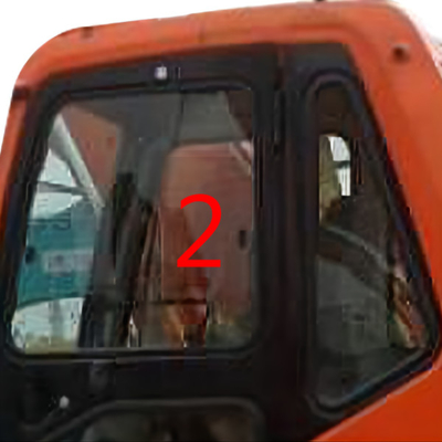 Posição lateral reta esquerda verde NO.2 do vidro de DH215-9 DOOSAN