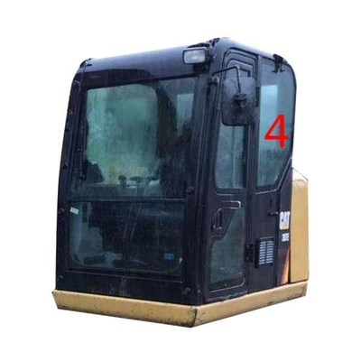 Posição traseira NO.4 da porta de esquerda do táxi de Window Glass CATERPILLAR da máquina escavadora de CAT307E E307E