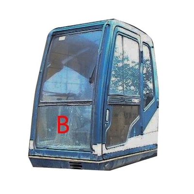 Altura de Front Glass Replacement 820mm largamente 490mm da máquina escavadora do FCC