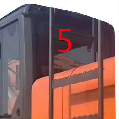 Substituição moderada da janela de verso de Cab Glass 5mm da máquina escavadora de HITACHI