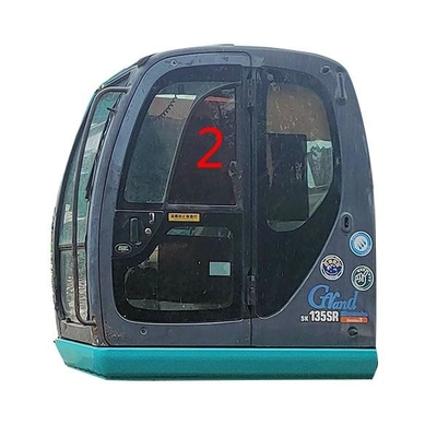 Para-brisa da posição NO.2 do PONTO KOBELCO Mini Digger Glass Replacement Left Side