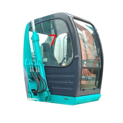 Vidro feito sob encomenda direito Mini Excavator Glass verde do para-brisa do lado KOBELCO