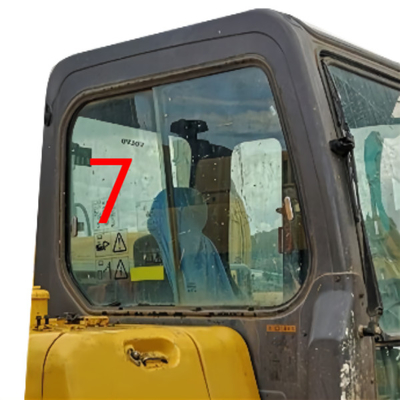 O para-brisa de VOLVO moderou a posição lateral direita de vidro NO.7