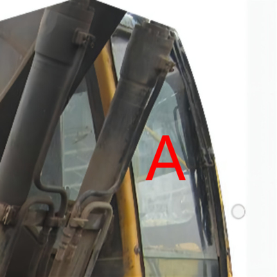 Cabine de máquina de vidro Front Up da construção do para-brisa de EC210B EC360B VOLVO