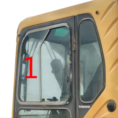 Lado de esquerda de vidro do táxi da máquina da construção do para-brisa de VOLVO da máquina escavadora de EC240B
