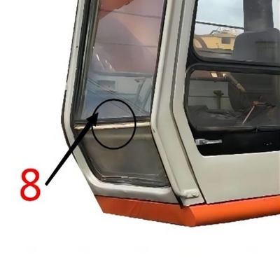A posição No.8 de Glass Right Side da máquina escavadora de EX-1 EX120-1 EX200-1 HITACHI moderou o vidro