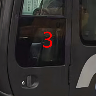 Mais baixa posição de dobra NO.3 da porta resistente de Glass Tempered Left da máquina escavadora de HITACHI