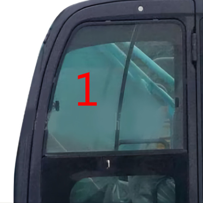 Posição lateral NO.1 da inclinação de Glass Tempered Left da máquina escavadora de SK-6 SK-8 SK230-6 KOBELCO