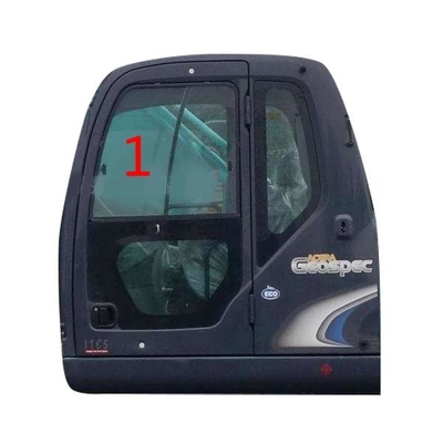 Posição lateral NO.1 da inclinação de Glass Tempered Left da máquina escavadora de SK-6 SK-8 SK230-6 KOBELCO