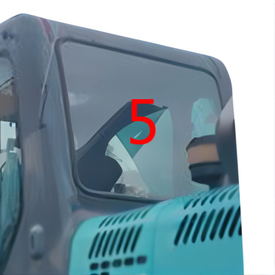 O para-brisa da posição NO.5 do verso de Glass Left Door da máquina escavadora de SK-6 SK-8 SK230-6 KOBELCO moderou o vidro