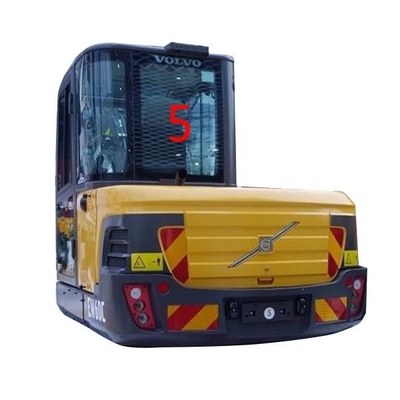 FCC verde do lado NO.5 de Glass Replacement Back da máquina escavadora de EW60C VOLVO