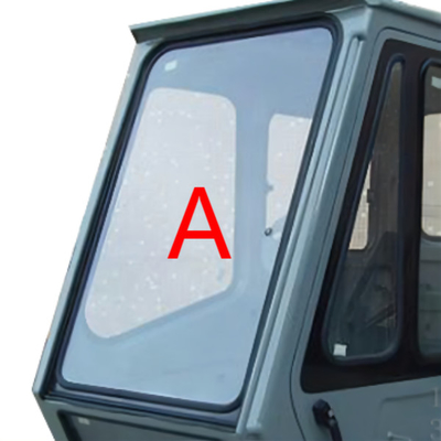 Para-brisa de KATO Glass Front Up Position A da máquina da construção