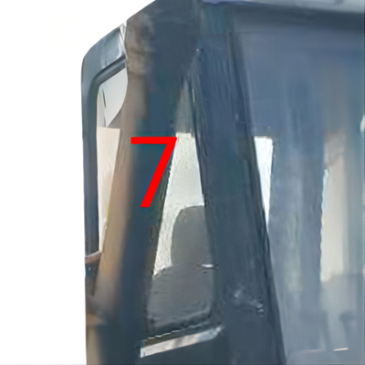 OEM lateral adequado de Windscreen Replacement SUMITOMO da máquina escavadora