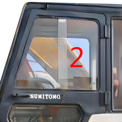 O para-brisa da porta esquerda moderou a substituição de vidro SUMITOMO SH280 S280