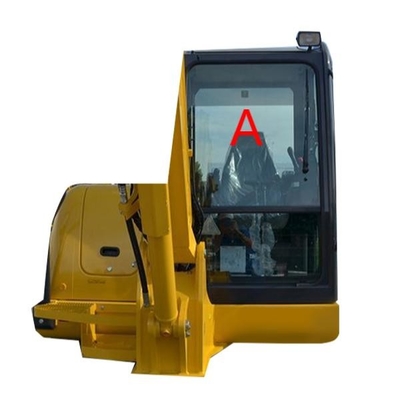 O vidro do táxi de KOMATSU da máquina escavadora PC56-7 moderou o para-brisa Front Glass 5MM densamente