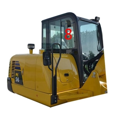 Posição lateral No.8 de Window Replacement Right da máquina escavadora de PC56-7 PC56 KOMATSU